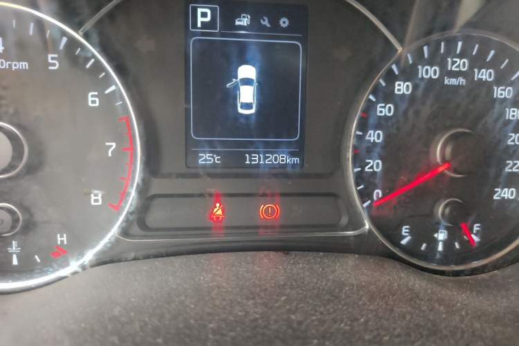 Used Kia K3 2017 1.6L Automatic 15th Anniversary Special Edition GLS Odometer Close Up