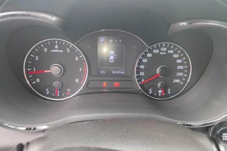 Used Kia K3 2017 1.6L Automatic 15th Anniversary Special Edition GLS Odometer Close Up