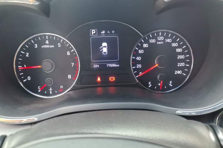 Used Kia K3 2017 1.6L Automatic 15th Anniversary Special Edition GLS Odometer Close Up
