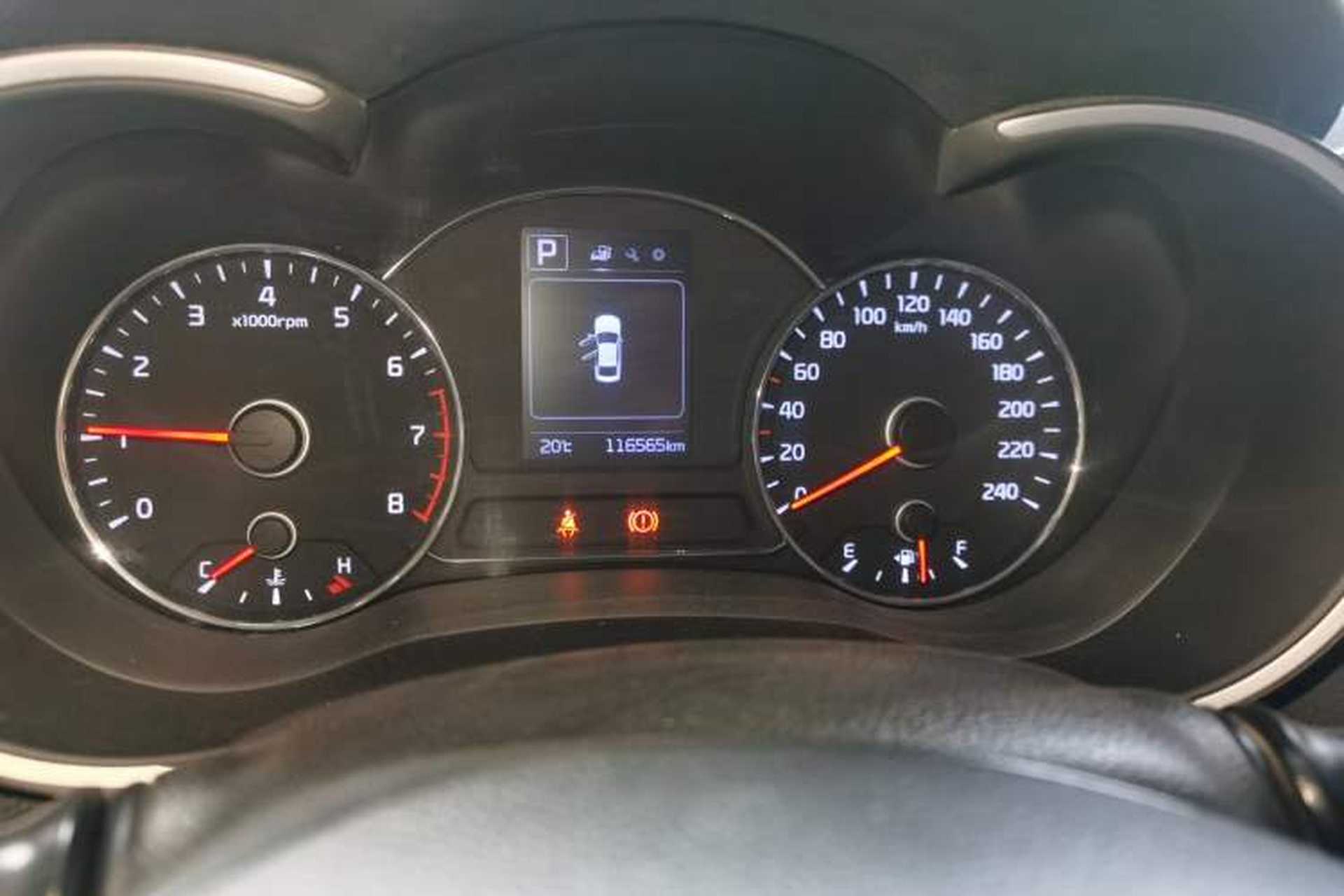 Used Kia K3 2017 1.6L Automatic 15th Anniversary Special Edition GLS Odometer Close Up