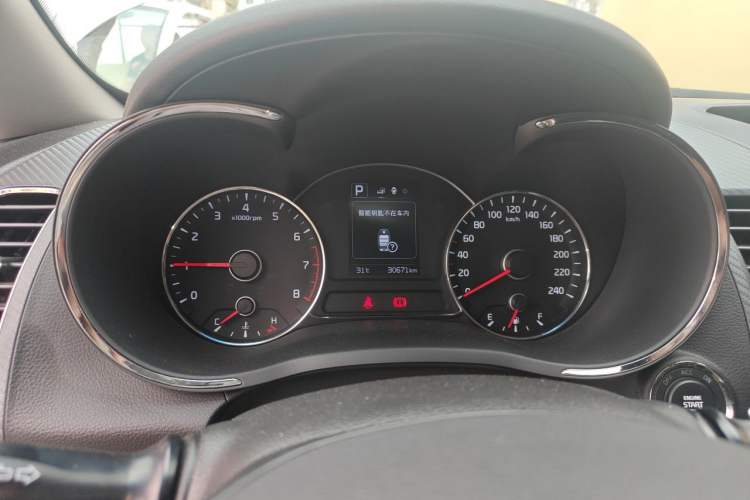 Used Kia K3 2017 1.6L Automatic 15th Anniversary Special Edition GLS Odometer Close Up