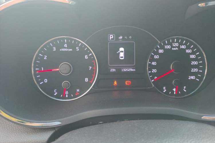 Used Kia K3 2017 1.6L Automatic 15th Anniversary Special Edition GLS Odometer Close Up
