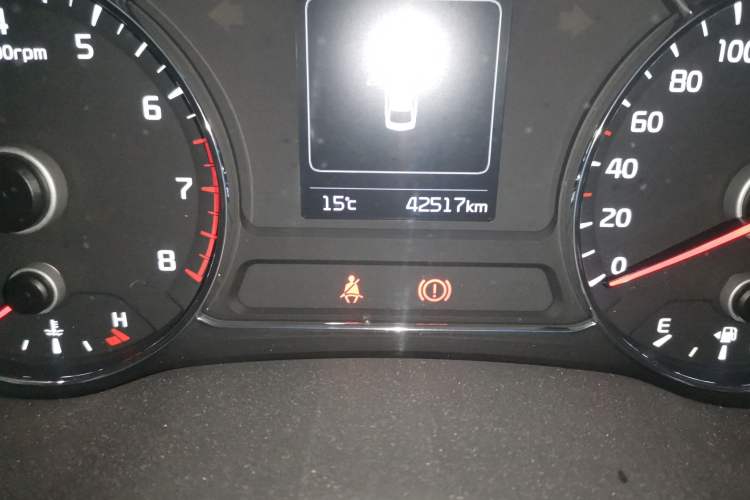 Used Kia K3 2017 1.6L Automatic 15th Anniversary Special Edition GLS Odometer Close Up