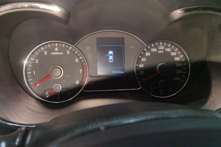 Used Kia K3 2017 1.6L Automatic 15th Anniversary Special Edition GLS Odometer Close Up