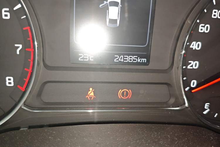 Used Kia K3 2017 1.6L Automatic 15th Anniversary Special Edition GLS Odometer Close Up