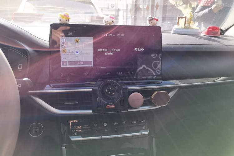 Used Kia K3 2019 1.5L CVT Smart Connectivity Version Audio And AC Panel
