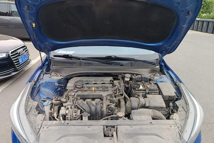 Used Kia K3 2019 1.5L CVT New Sharp Edition Engine Bay