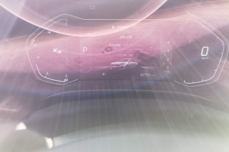 Used Kia K3 2019 1.5L CVT Smart Connectivity Version Odometer Close Up