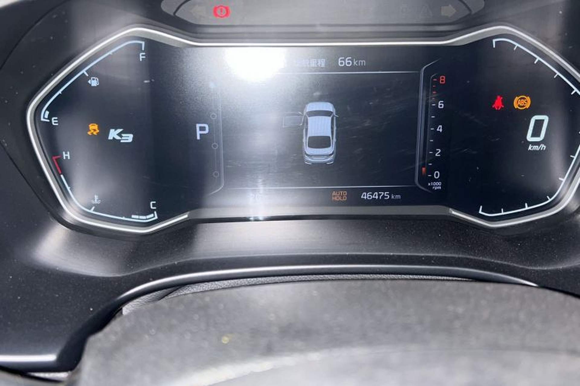 Used Kia K3 2019 1.4T DCT GT-Line Smart Enjoyment Sport Edition Odometer Close Up