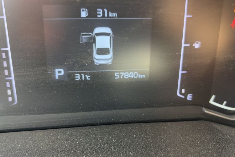 Used Kia K3 2019 1.5L CVT New Sharp Edition Odometer Close Up