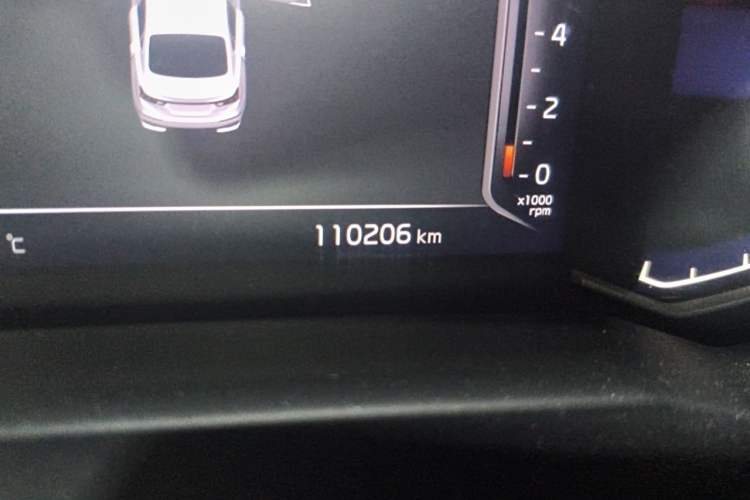 Used Kia K3 2019 1.5L CVT Smart Connectivity Version Odometer Close Up