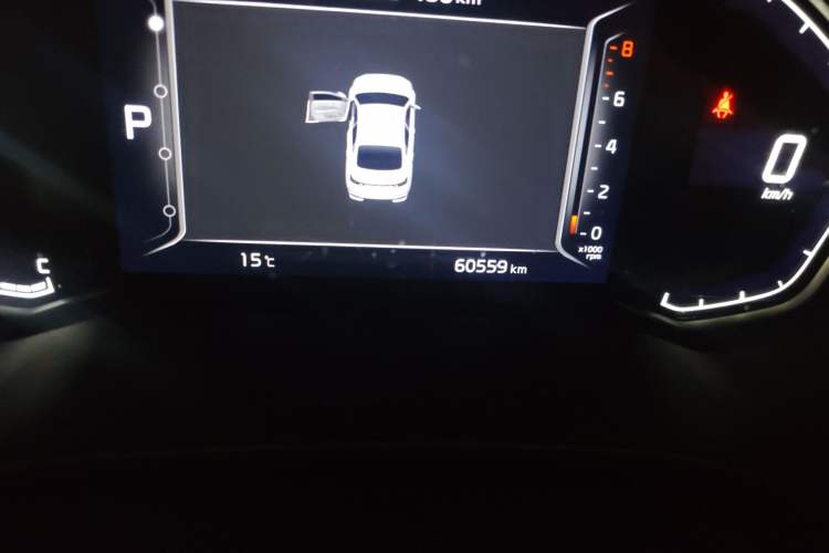 Used Kia K3 2019 1.5L CVT Smart Connectivity Version Odometer Close Up