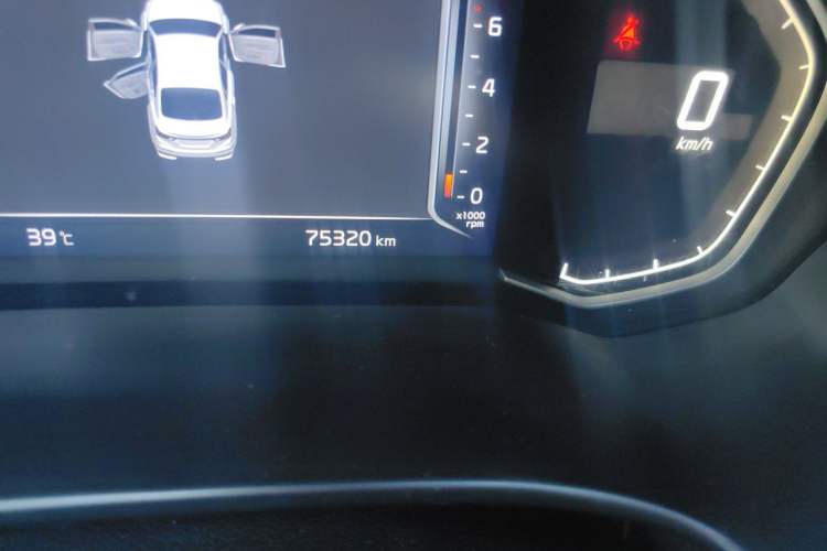 Used Kia K3 2019 1.5L CVT Smart Connectivity Version Odometer Close Up
