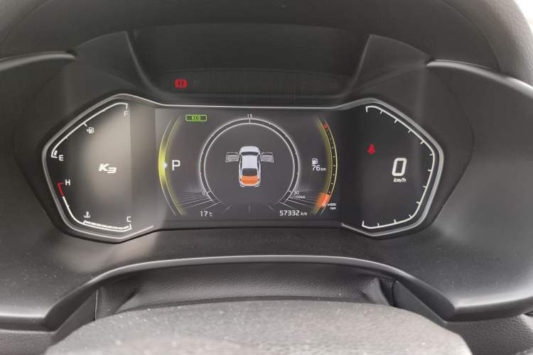 Used Kia K3 2019 1.5L CVT Smart Connectivity Version Odometer Close Up