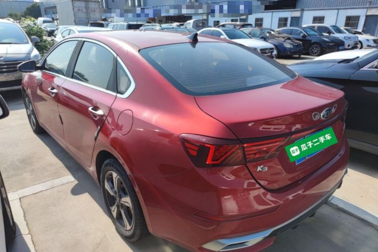 Used Kia K3 2019 1.5L CVT Smart Connectivity Version Rear Left 45 Deg