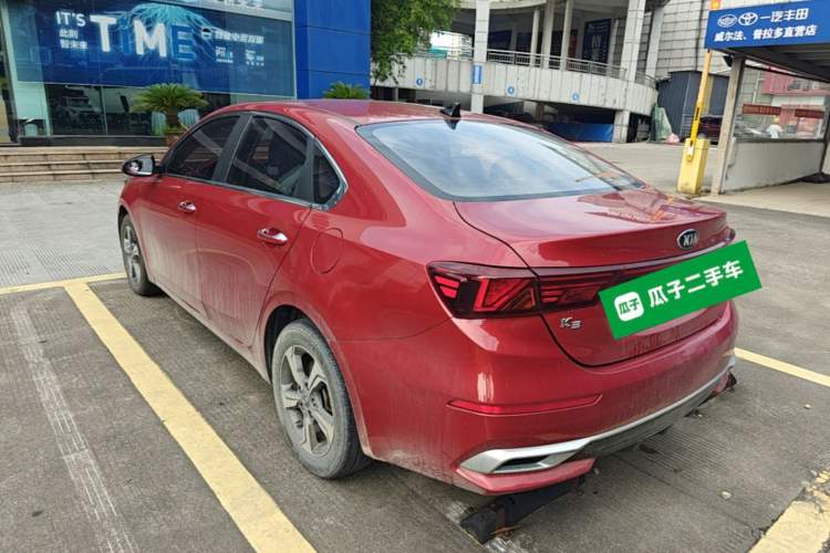 Used Kia K3 2019 1.5L CVT Smart Connectivity Version Rear Left 45 Deg