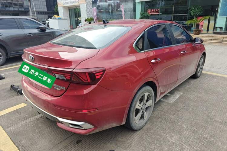 Used Kia K3 2019 1.5L CVT Smart Connectivity Version Rear Right 45 Deg