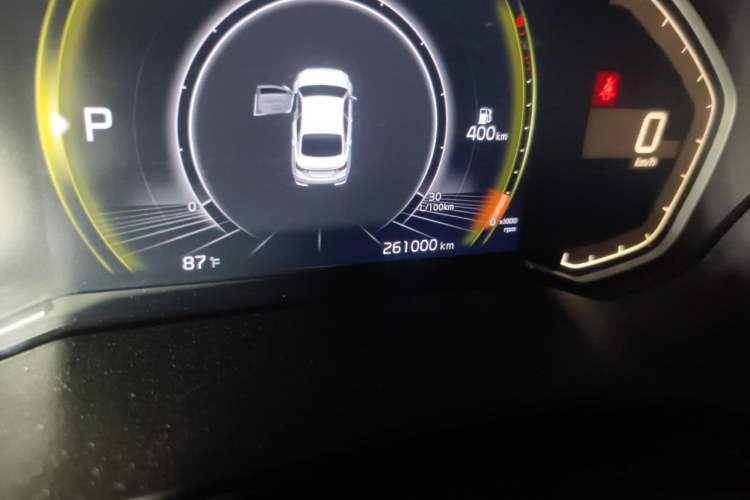 Used Kia K3 2019 1.5L CVT New Sharp Edition Odometer Close Up