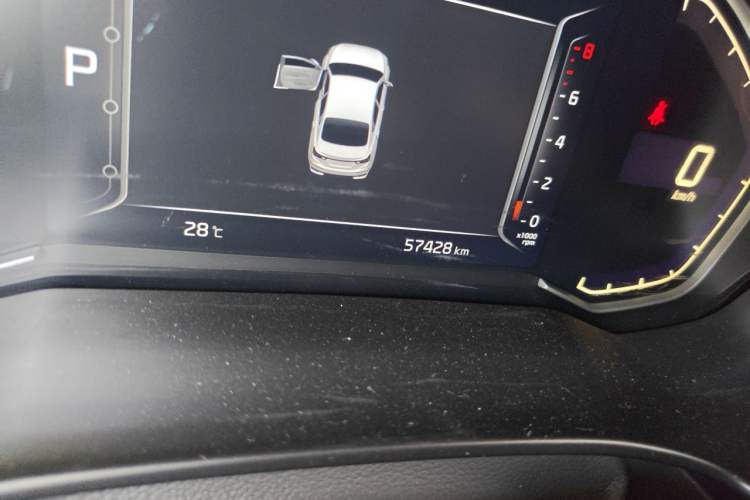 Used Kia K3 2019 1.5L CVT Smart Connectivity Version Odometer Close Up