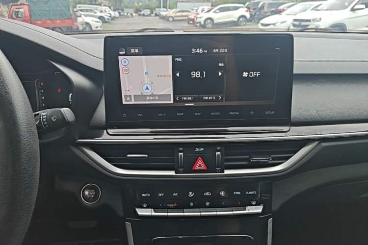 Used Kia K3 2019 1.5L CVT Smart Connectivity Version Audio And AC Panel