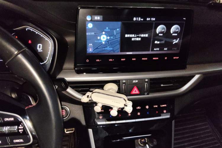 Used Kia K3 2019 1.4T DCT GT-Line New Edge Sport Edition Audio And AC Panel