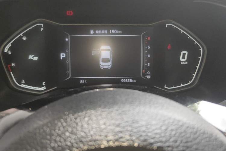 Used Kia K3 2019 1.5L CVT Smart Connectivity Version Odometer Close Up