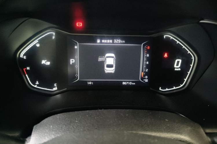 Used Kia K3 2019 1.4T DCT GT-Line Smart Enjoyment Sport Edition Odometer Close Up