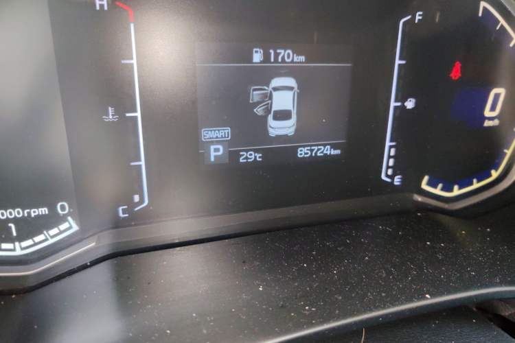 Used Kia K3 2019 1.5L CVT New Sharp Edition Odometer Close Up