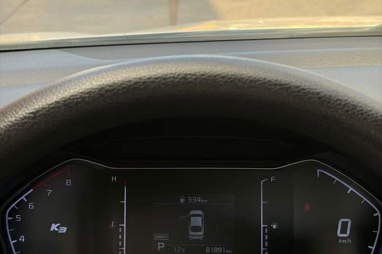 Used Kia K3 2019 1.5L CVT New Sharp Edition Odometer Close Up