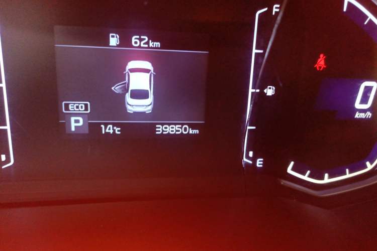 Used Kia K3 2019 1.5L CVT Smart Drive Edition Odometer Close Up