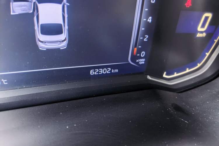 Used Kia K3 2019 1.5L CVT Smart Connectivity Version Odometer Close Up