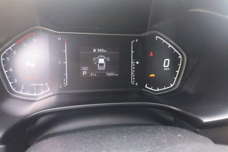 Used Kia K3 2019 1.5L CVT New Sharp Edition Odometer Close Up