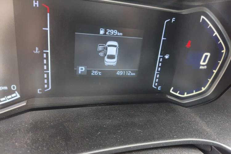 Used Kia K3 2019 1.5L CVT Comfort Edition Odometer Close Up