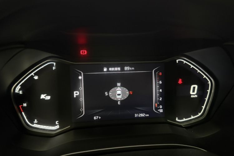 Used Kia K3 2019 1.5L CVT Smart Connectivity Version Odometer Close Up
