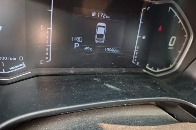 Used Kia K3 2019 1.5L CVT New Sharp Edition Odometer Close Up