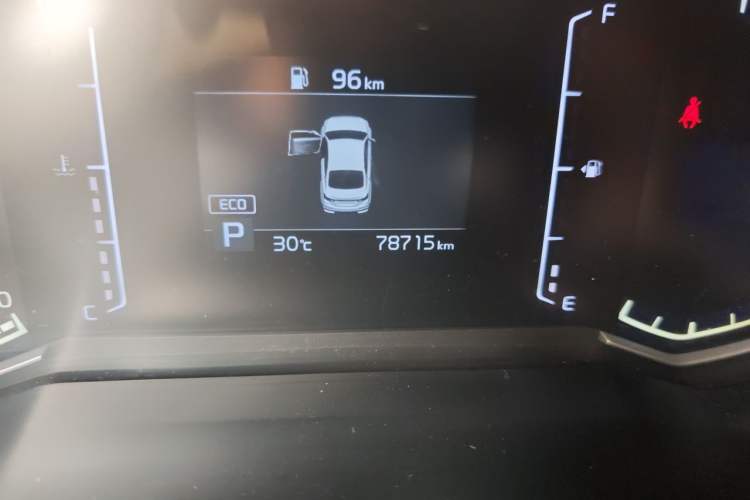 Used Kia K3 2019 1.5L CVT New Sharp Edition Odometer Close Up