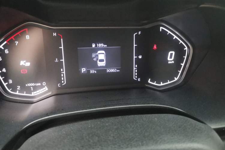 Used Kia K3 2019 1.5L CVT New Sharp Edition Odometer Close Up