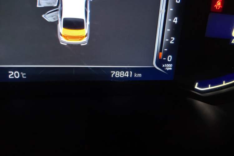 Used Kia K3 2019 1.5L CVT Smart Connectivity Version Odometer Close Up