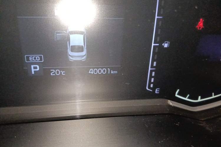 Used Kia K3 2019 1.5L CVT New Sharp Edition Odometer Close Up
