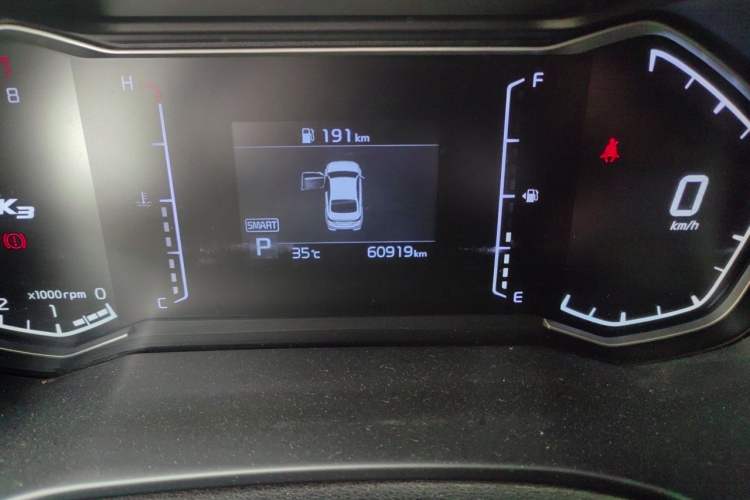 Used Kia K3 2019 1.5L CVT New Sharp Edition Odometer Close Up