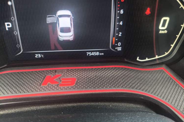 Used Kia K3 2019 1.5L CVT Smart Connectivity Version Odometer Close Up