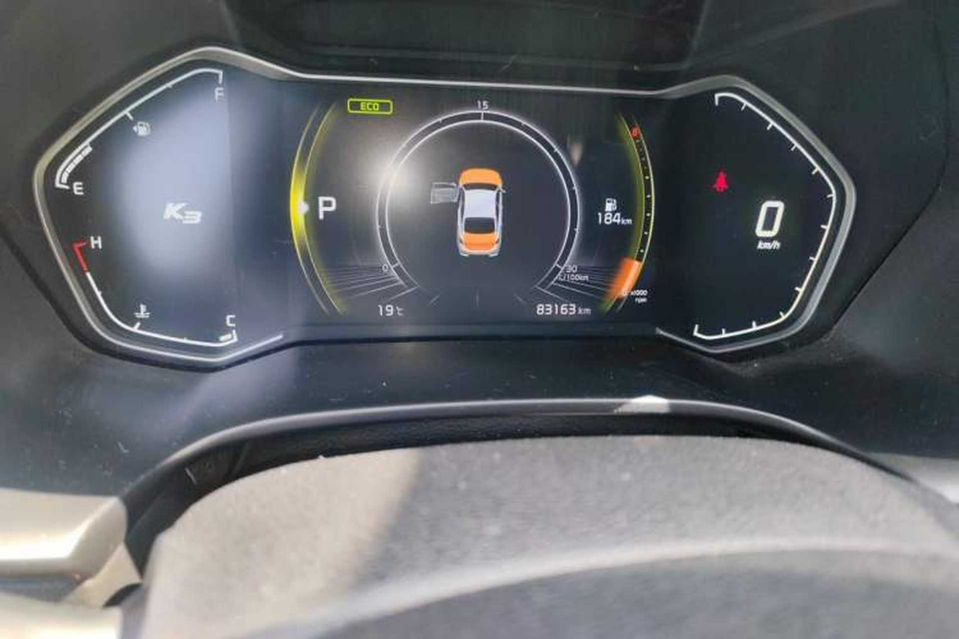 Used Kia K3 2020 1.5L CVT Smart Connect Edition Odometer Close Up