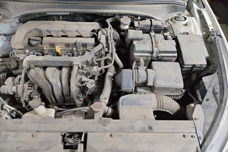 Used Kia K3 2020 1.5L CVT New Sharp Edition with Sunroof Engine Bay Left