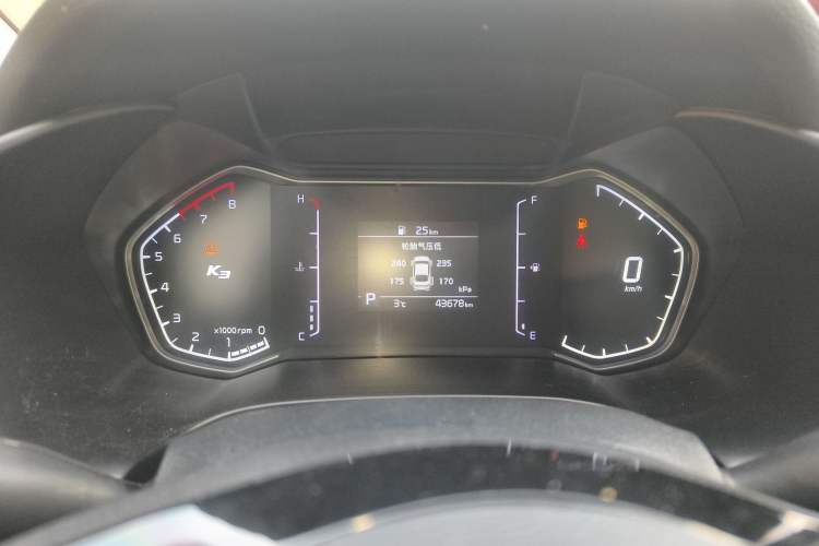 Used Kia K3 2020 1.5L CVT New Sharp Edition with Sunroof Instrument Cluster