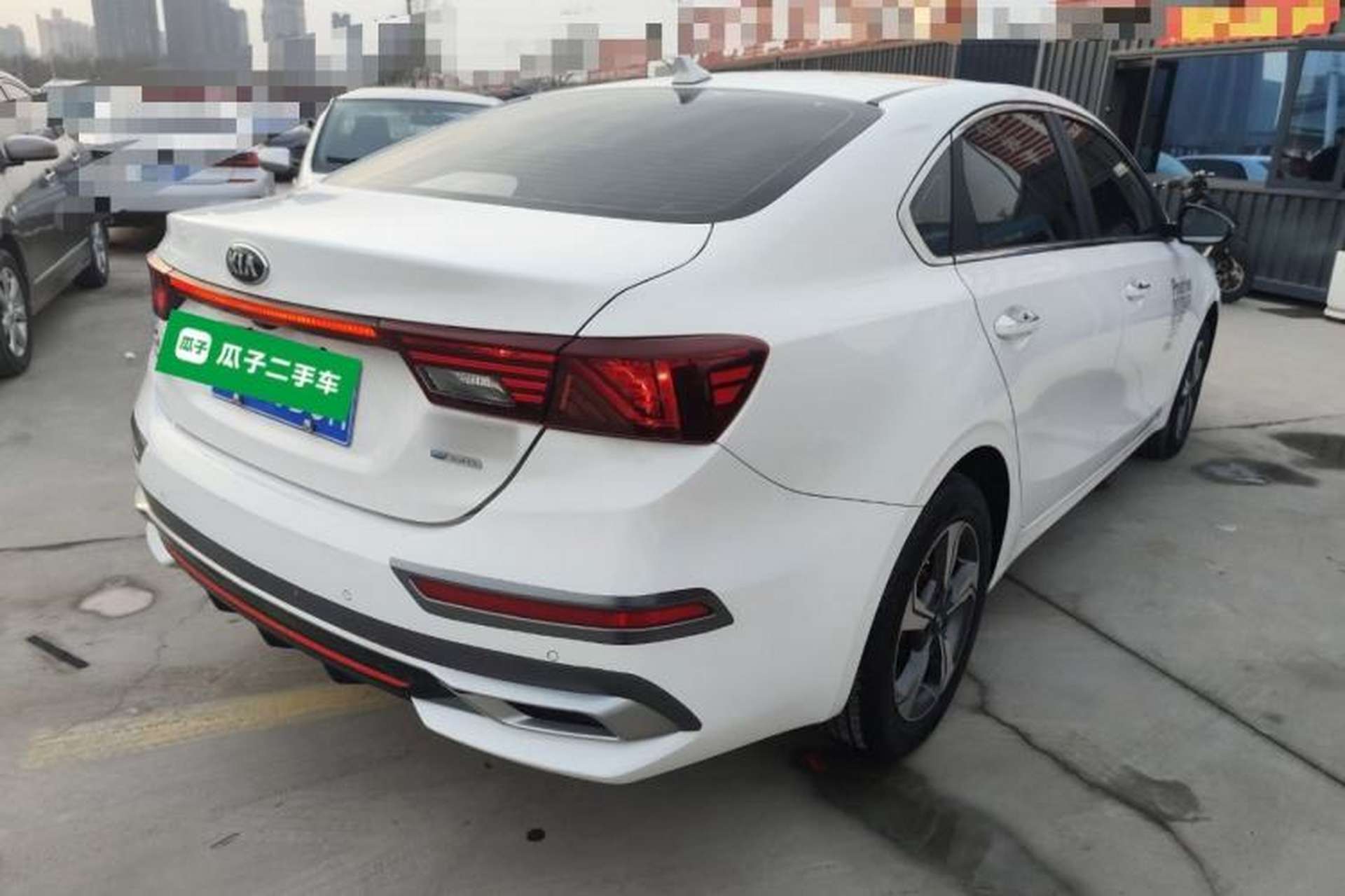 Used Kia K3 2020 1.5L CVT New Sharp Edition with Sunroof Rear Right 45 Deg