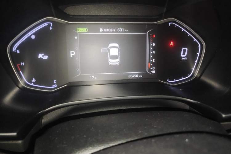 Used Kia K3 2021 Revised 1.5L CVT Fashion Edition Odometer Close Up