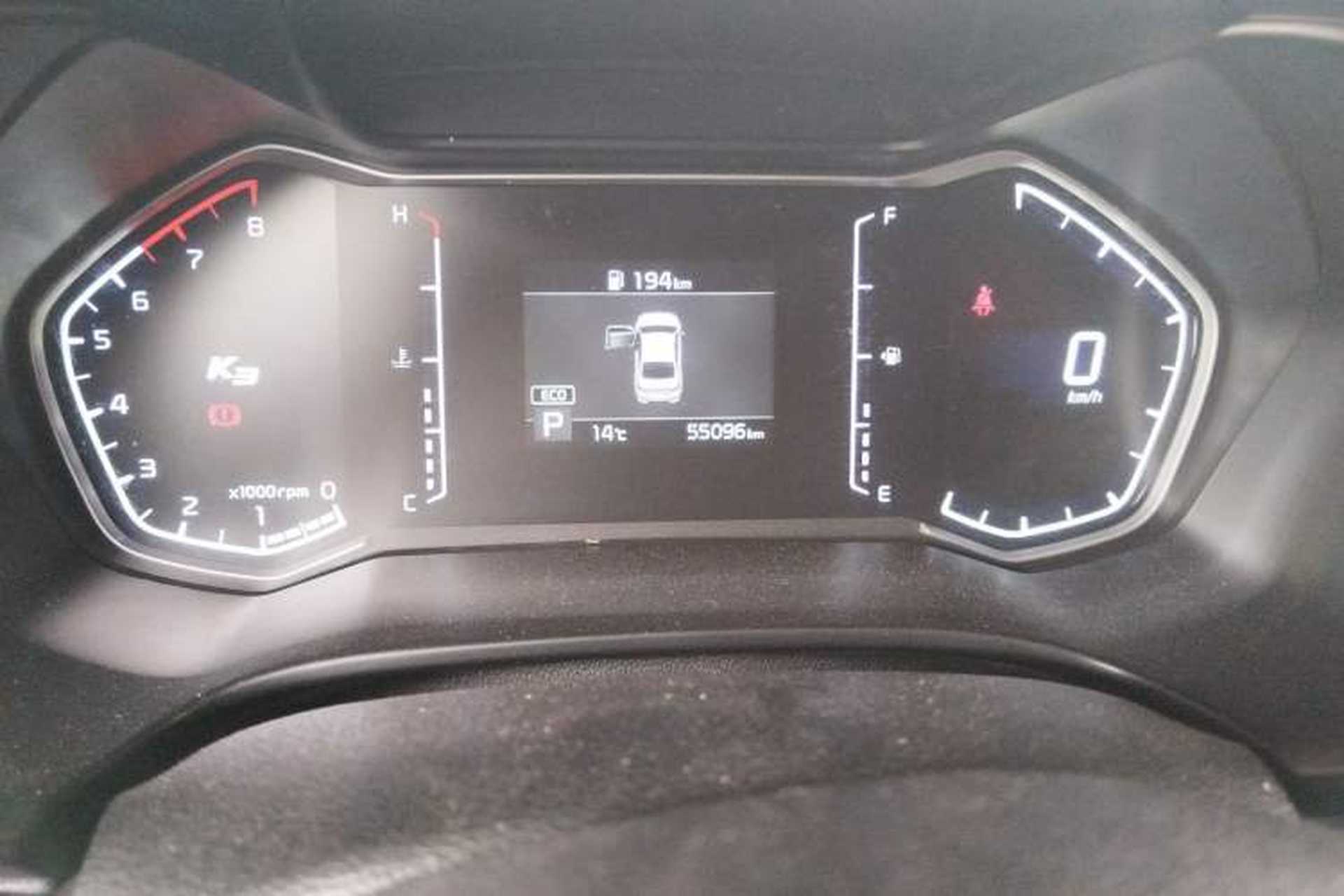 Used Kia K3 2021 1.4T DCT GT-Line Struggle Edition Odometer Close Up
