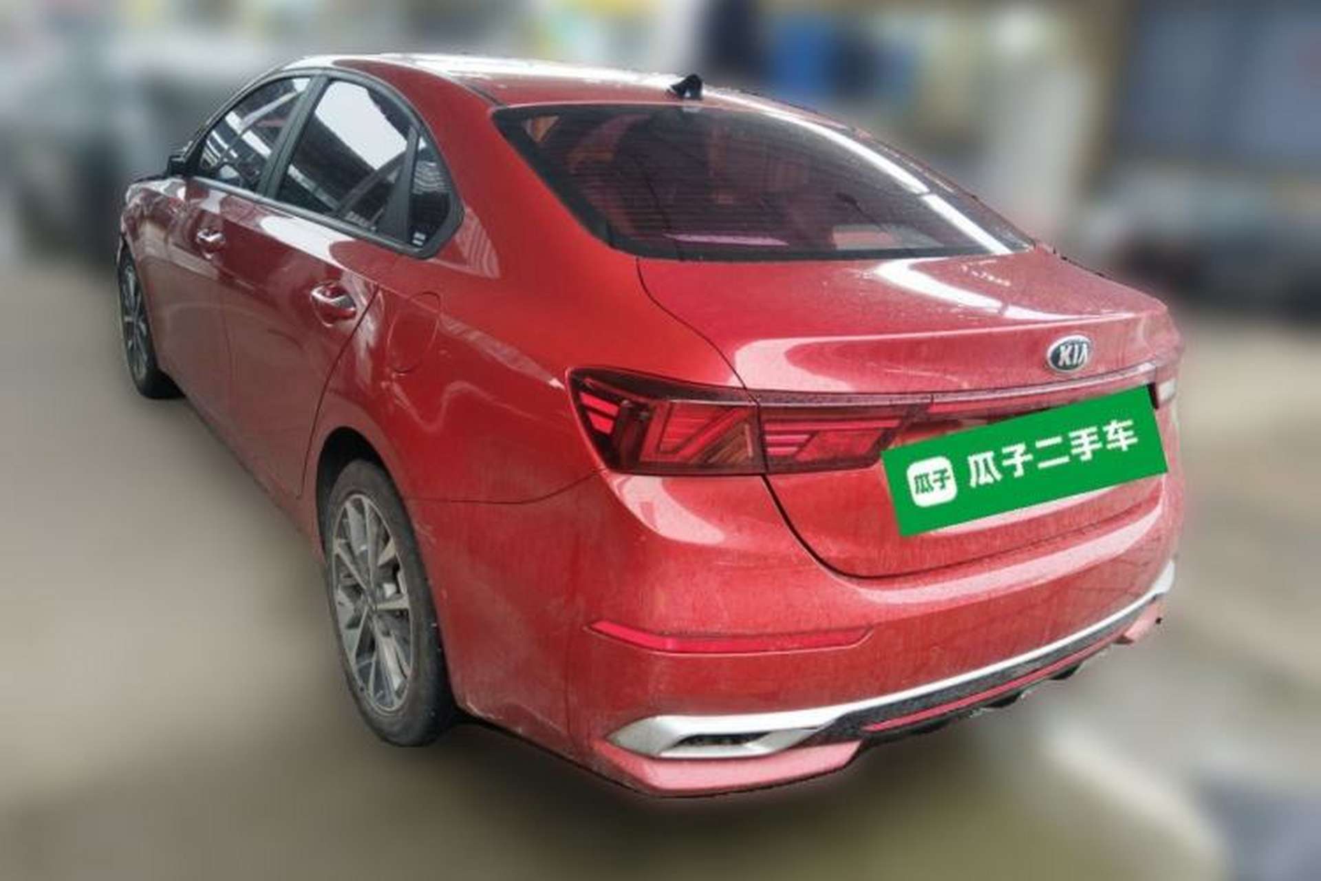 Used Kia K3 2021 1.4T DCT GT-Line Struggle Edition Rear Left 45 Deg