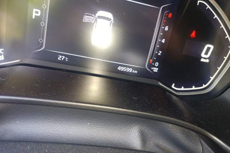 Used Kia K3 2021 Revised 1.5L CVT Fashion Edition Odometer Close Up