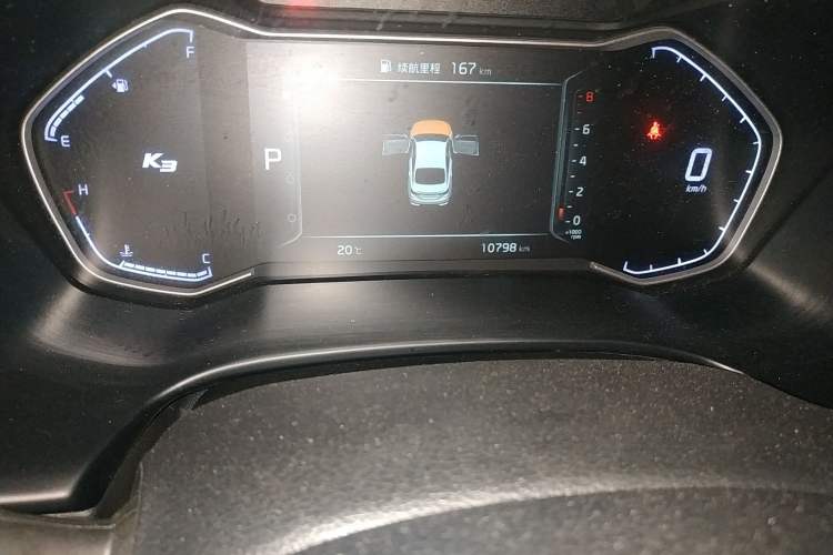 Used Kia K3 2021 Revised 1.5L CVT Fashion Edition Odometer Close Up